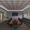 Ekena Millwork 23 38W x 23 38H x 14T Small Lilley Decorative Fretwork Wood Ceiling Panels, Walnut CELW23X23X0250LEYWA - alternate 8
